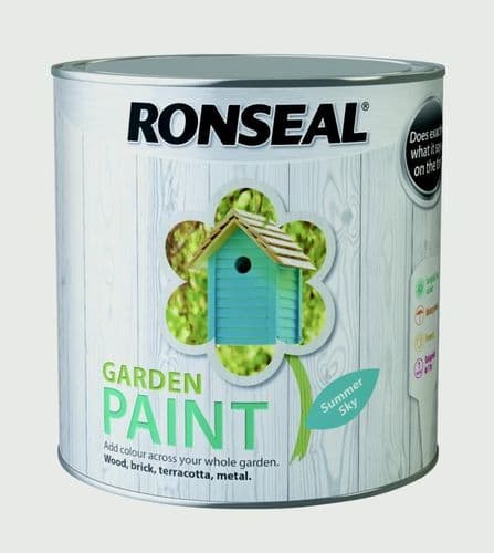 Ronseal Garden Paint 2.5L - Summer Sky